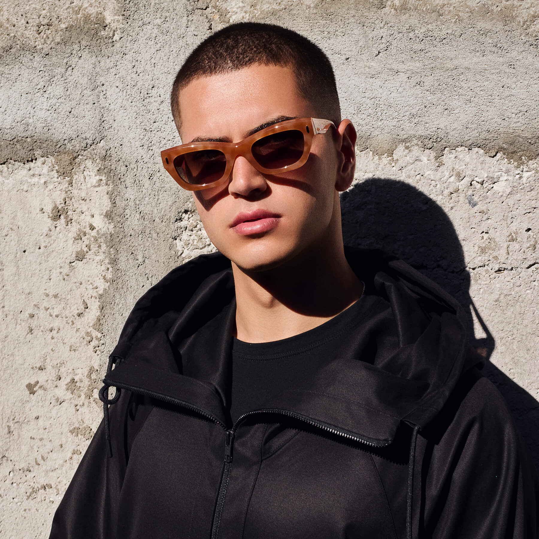 Valley | Delancey - Pastel Tort w. Gold Metal / Brown Gradient Lens