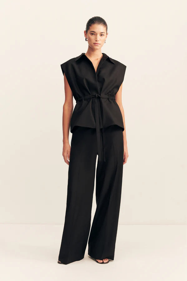 Shona Joy | Castro Wide Leg Belted Pant