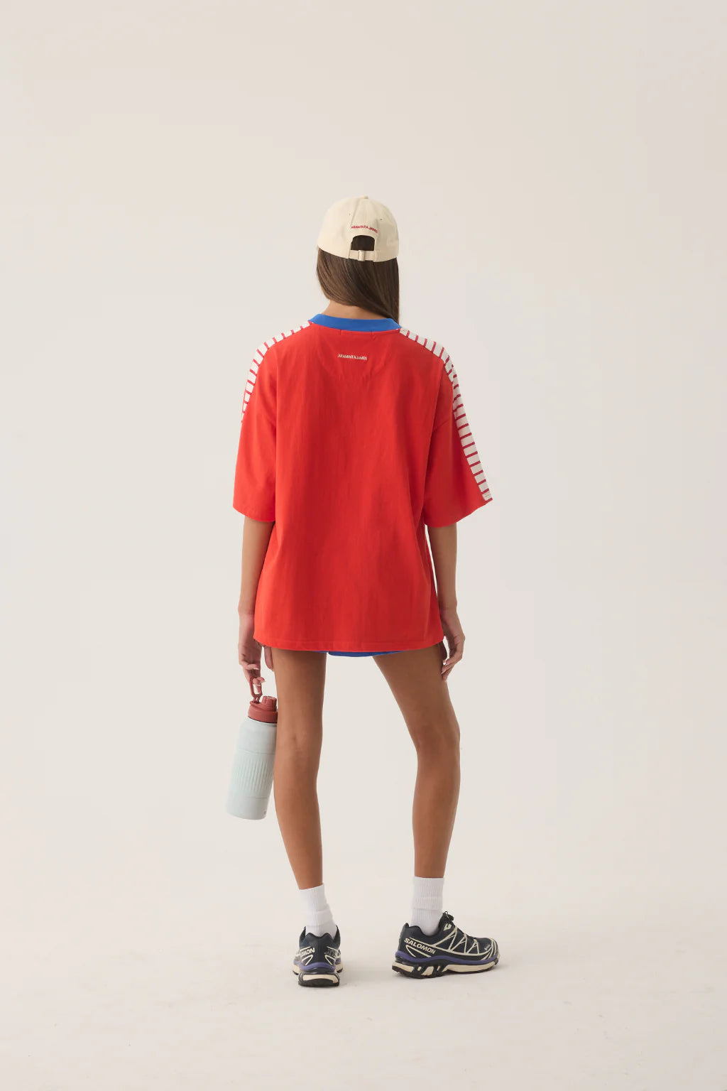 Araminta James | Rico Oversized Tee Apple Red