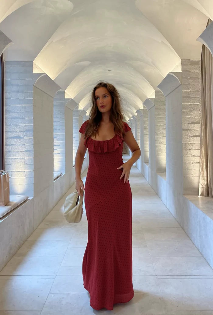 Hansen & Gretel | Hazel Bias Dress - Samba Polka