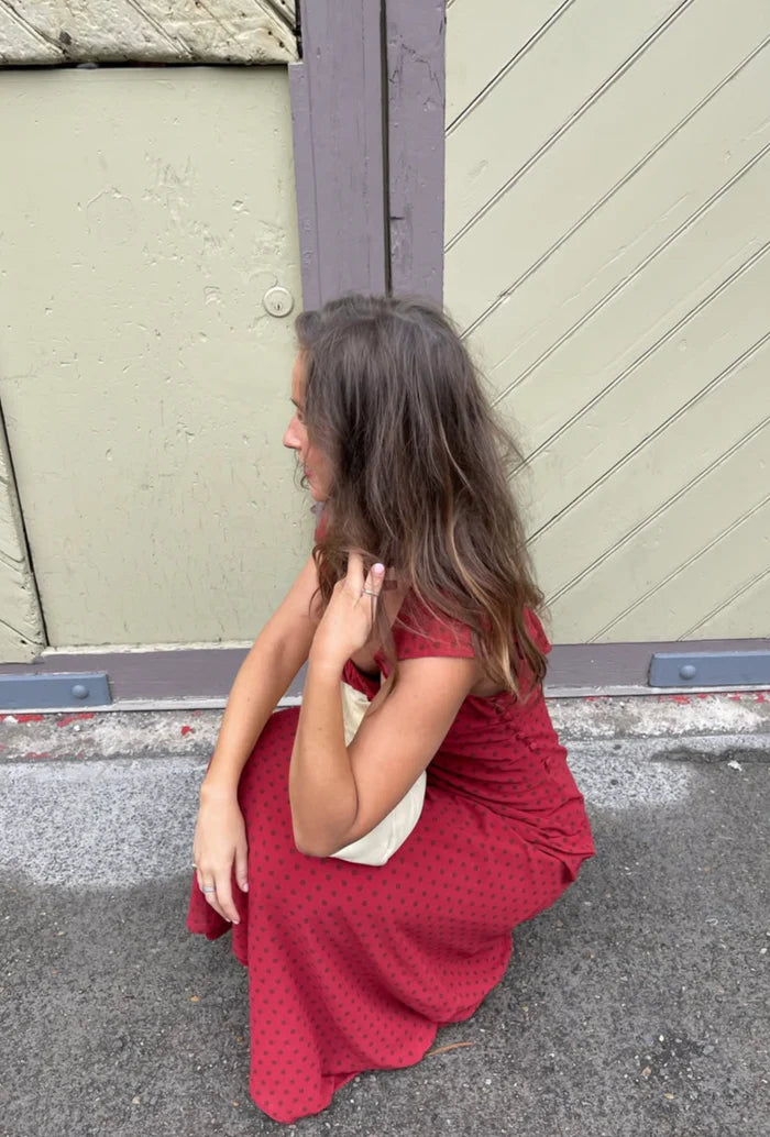 Hansen & Gretel | Hazel Bias Dress - Samba Polka