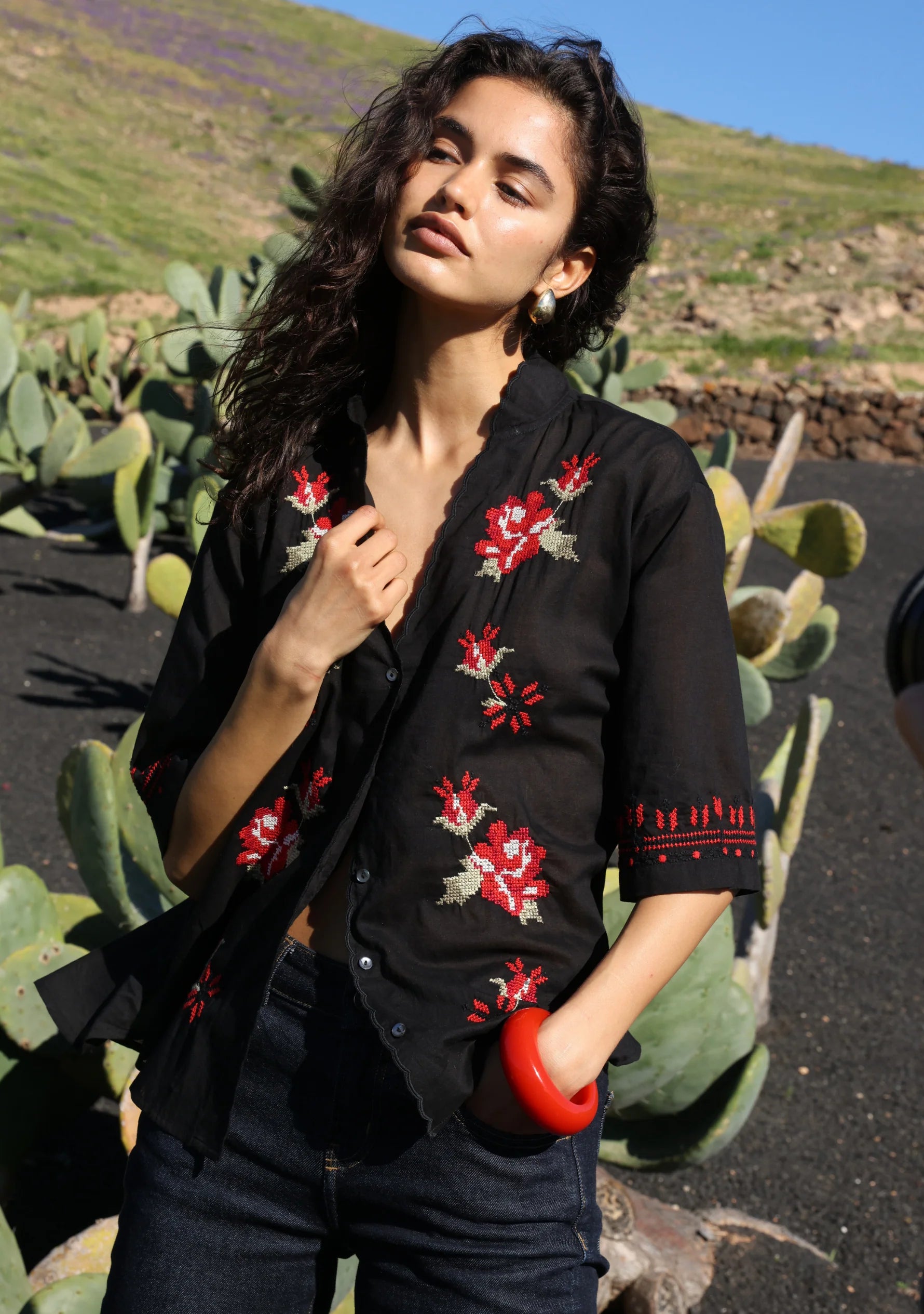 Auguste The Label | Reign Blouse - Black