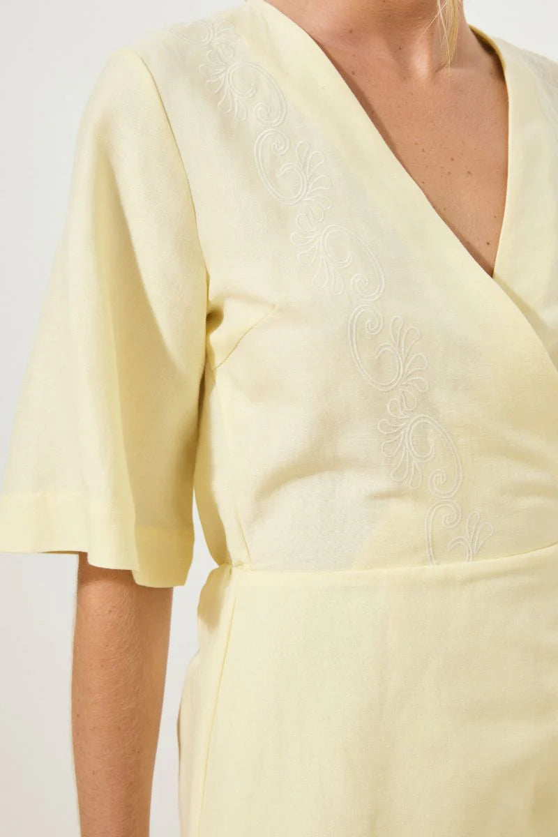 Mon Renn | Rosario Mini Dress Butter
