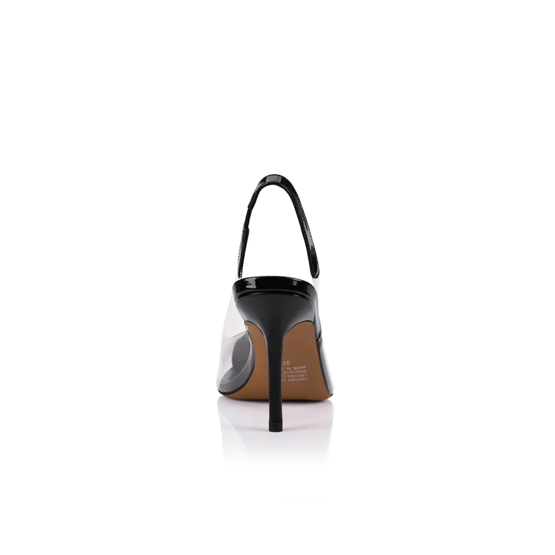 Lana Wilkinson | Remi Pump Vinylite & Black Patent Leather