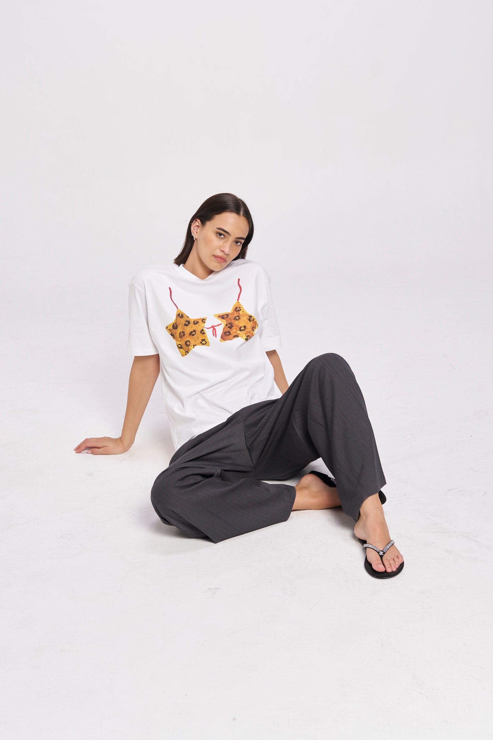 Maku The Label | Leopard Starkini Oversized Tee