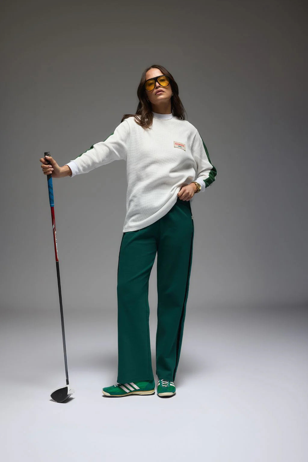 Araminta James | Cloe Knit Pant Forest
