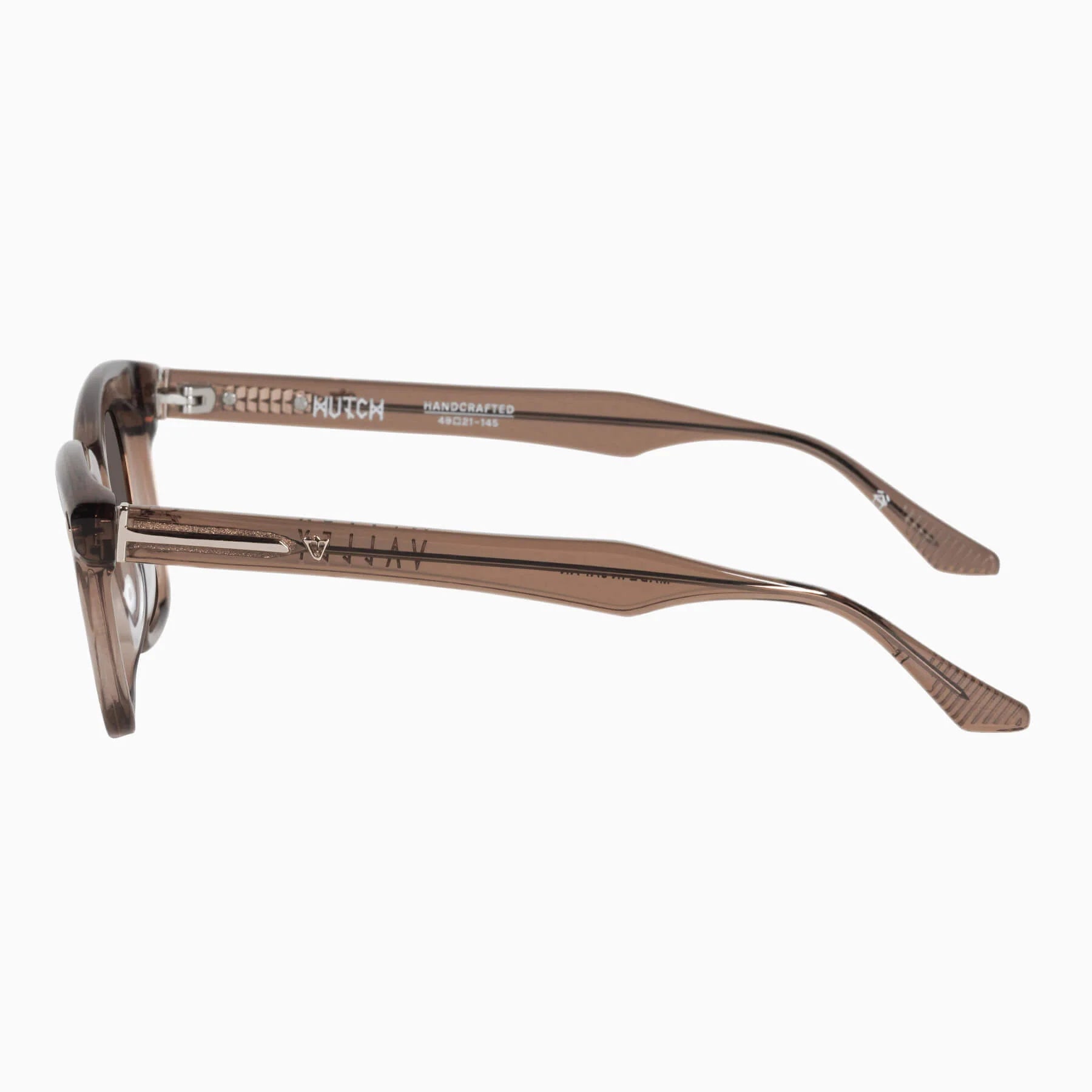 Valley | Hutch - Transparent Mocha w. Gold Metal / Brown Lens