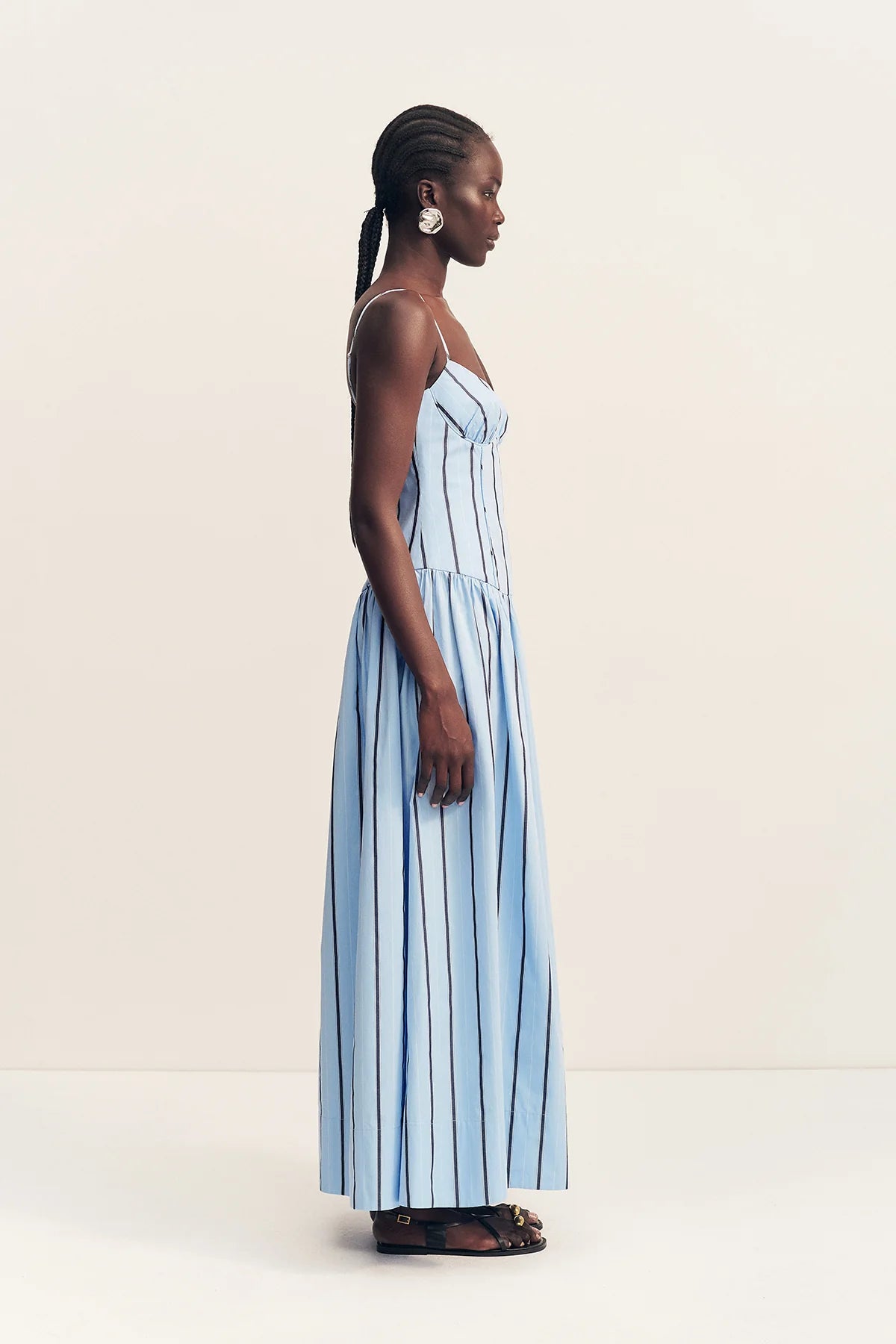 Shona Joy | Saxon Panelled Bustier Maxi Dress