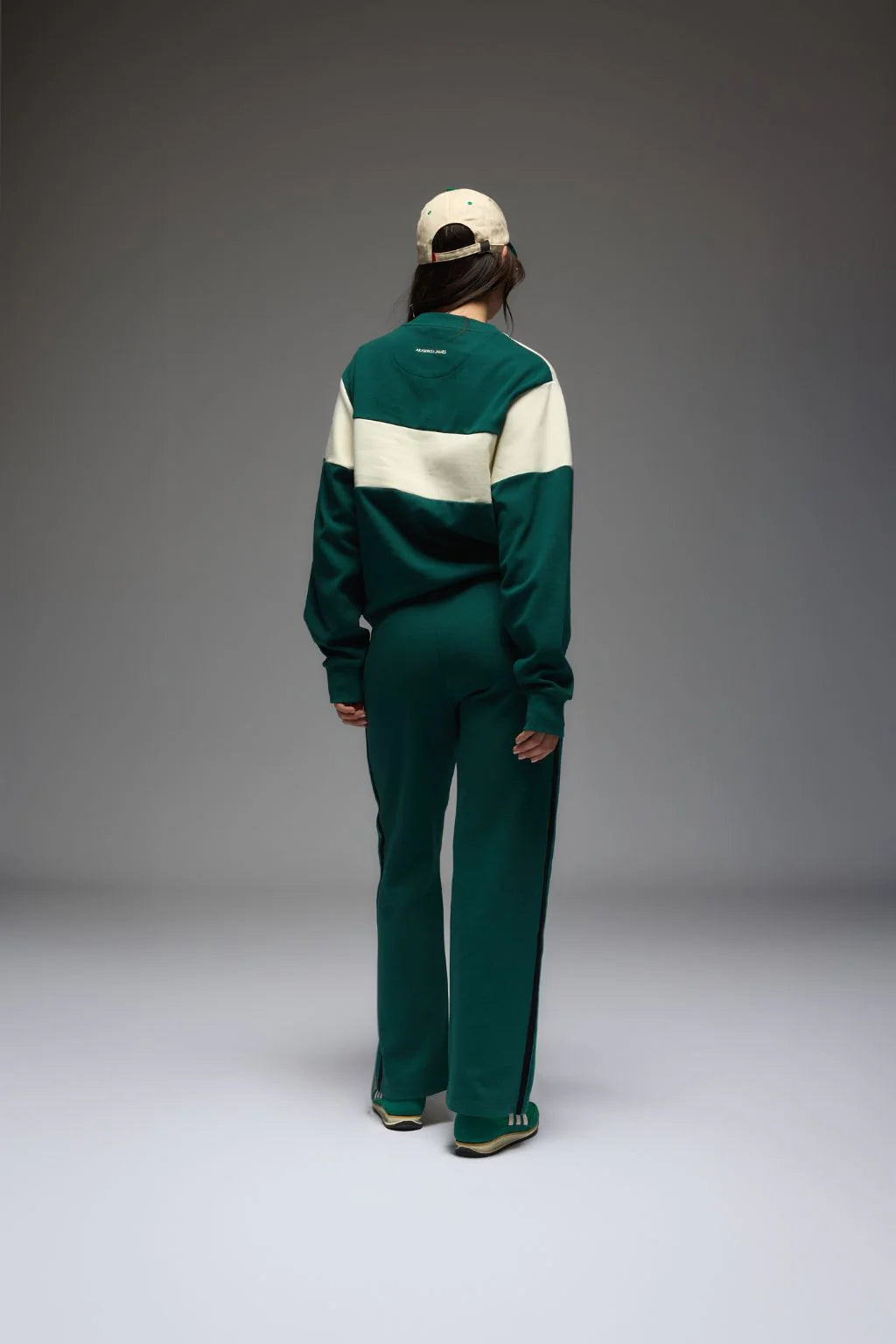 Araminta James | 1982 Contrast Knit Sweater Forest