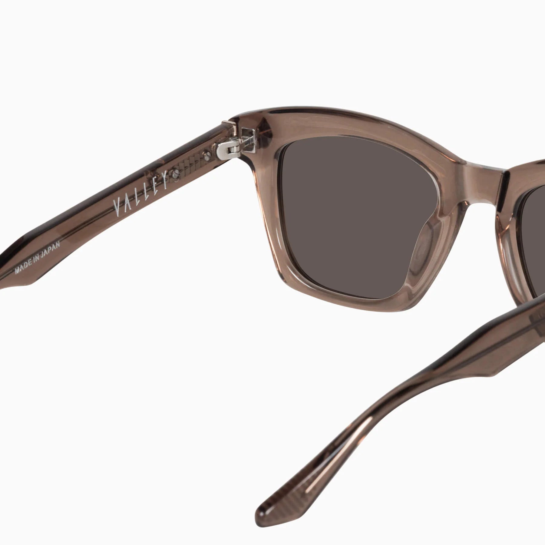 Valley | Hutch - Transparent Mocha w. Gold Metal / Brown Lens