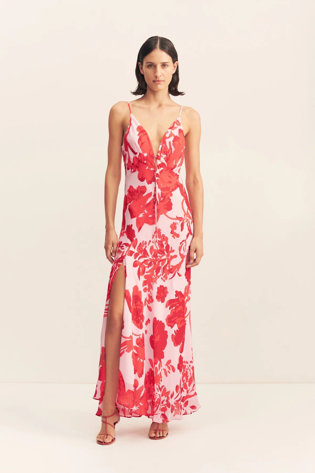 Shona Joy | Aleyna Plunged Maxi Dress