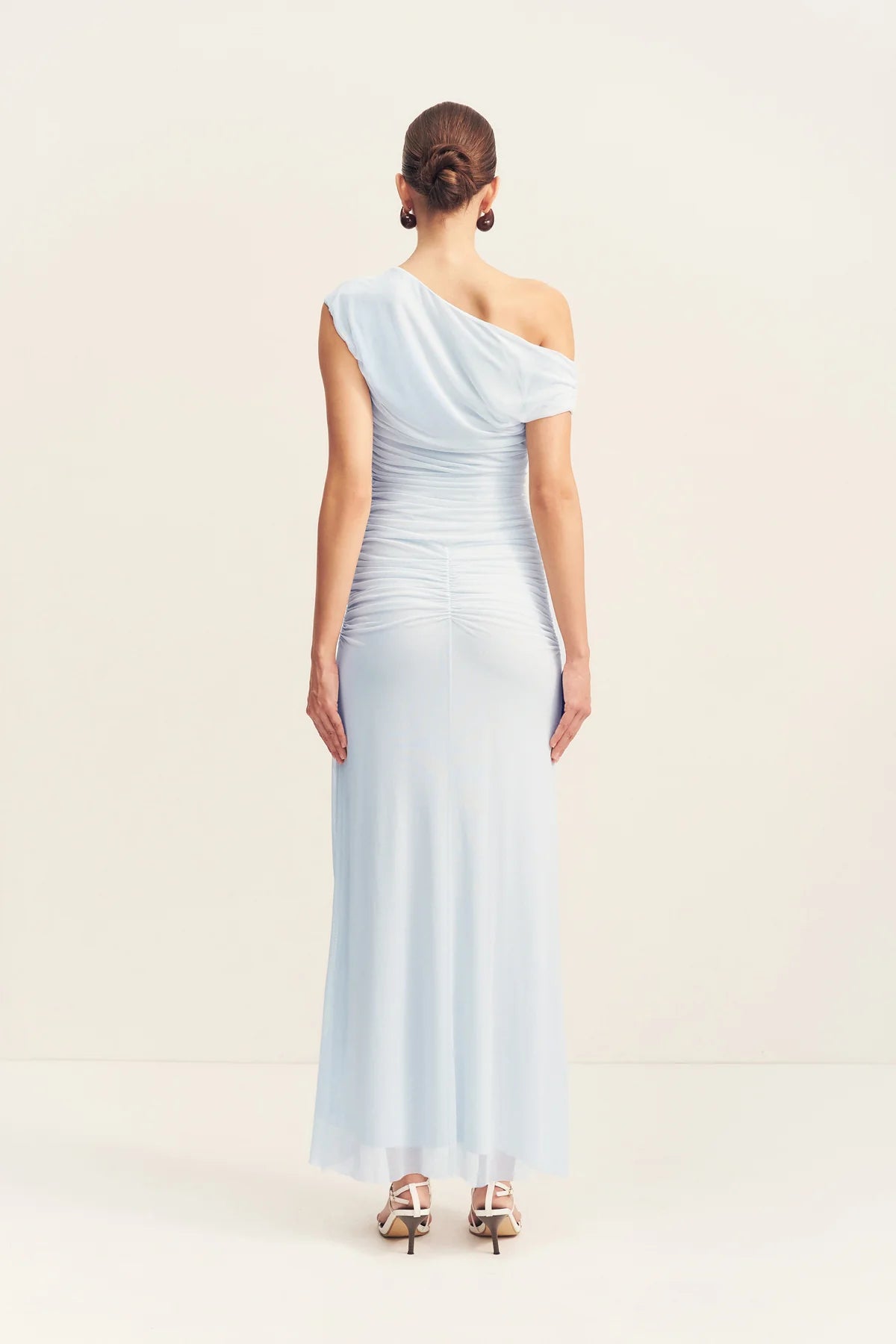 Shona Joy | Mira Off Shoulder Maxi Dress - Sky