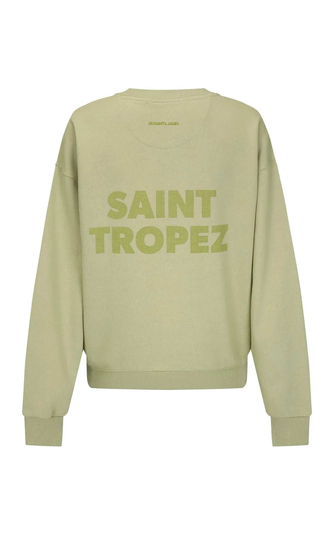 Araminta James | Saint Tropez Sweatshirt - Sage