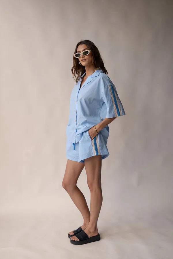 Araminta James | San Sebastian Shirt Set Chambray