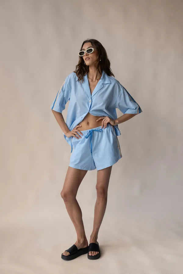 Araminta James | San Sebastian Shirt Set Chambray