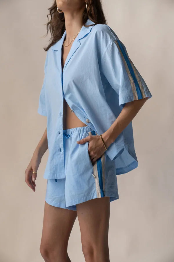 Araminta James | San Sebastian Shirt Set Chambray