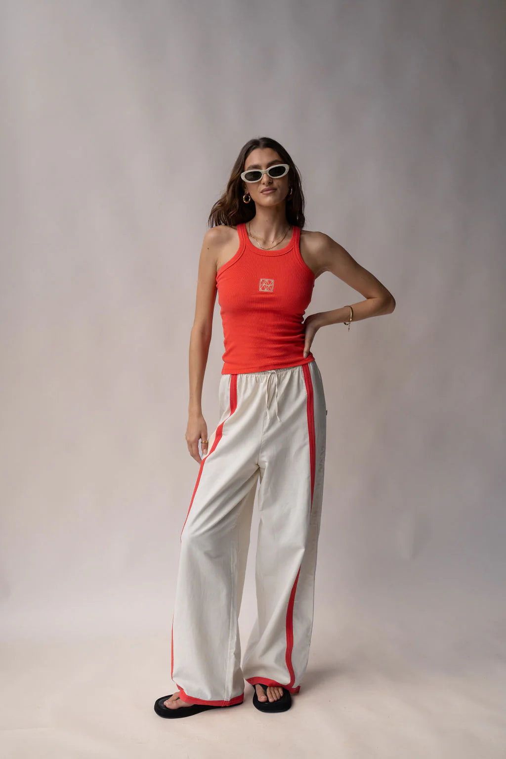 Araminta James | Del Mar Pant Lobster Red