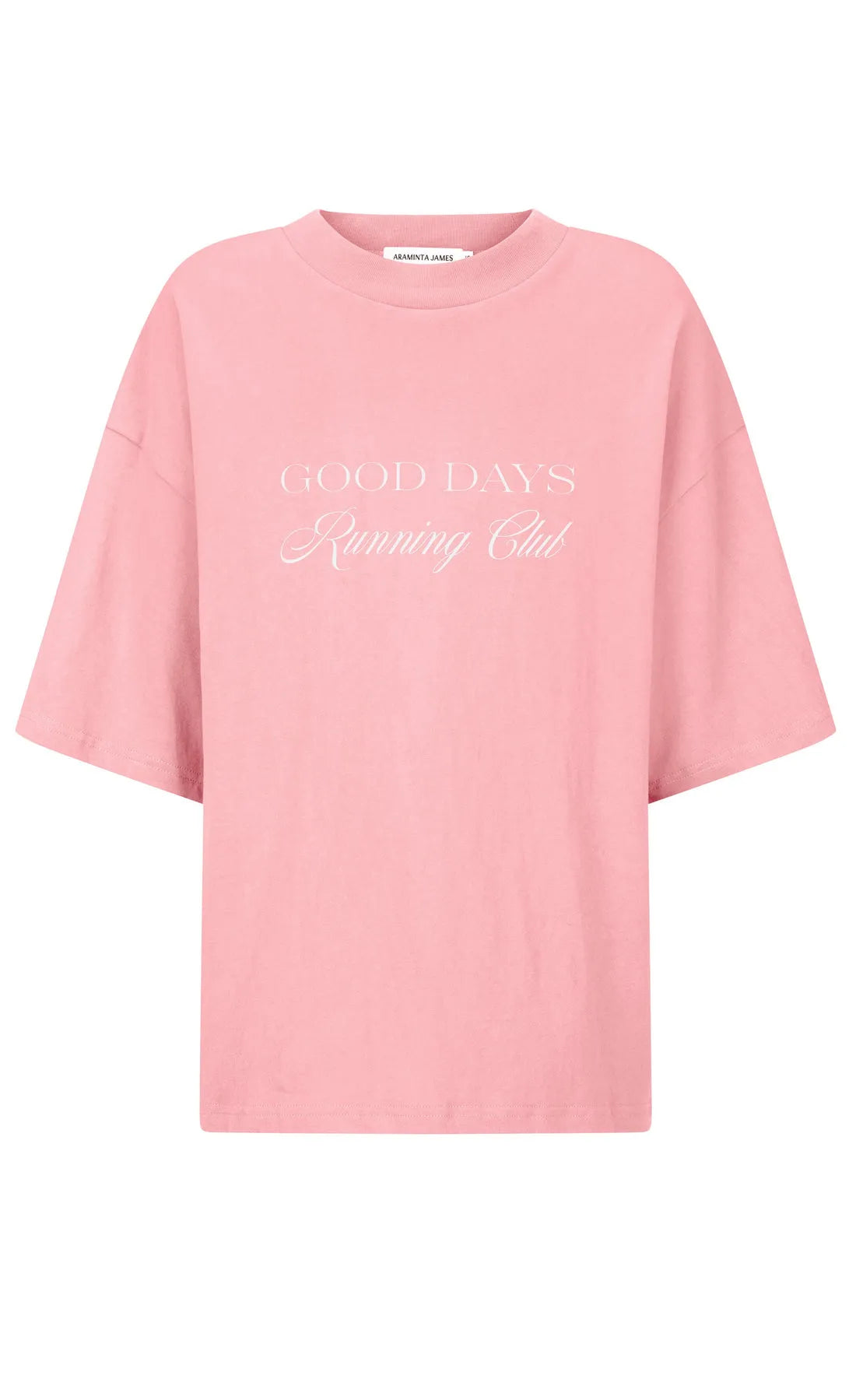 Araminta James | Good Days Tee Pink