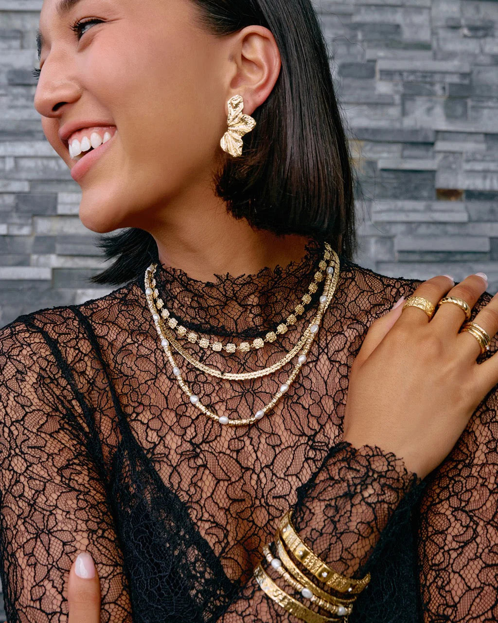 Arms Of Eve | Emilia Gold Necklace