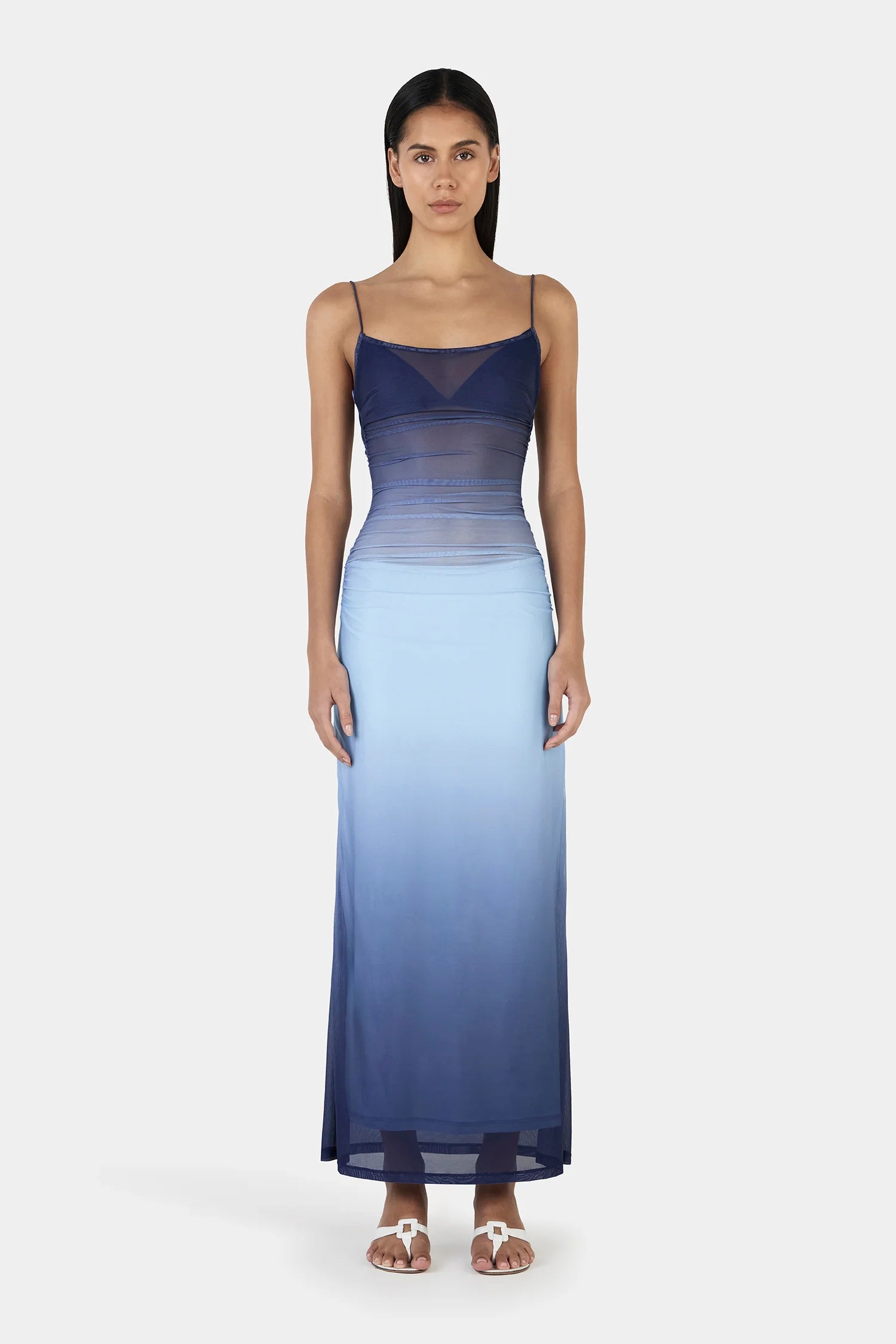 Ownley | Arabella Midi Dress - Ocean Gradient