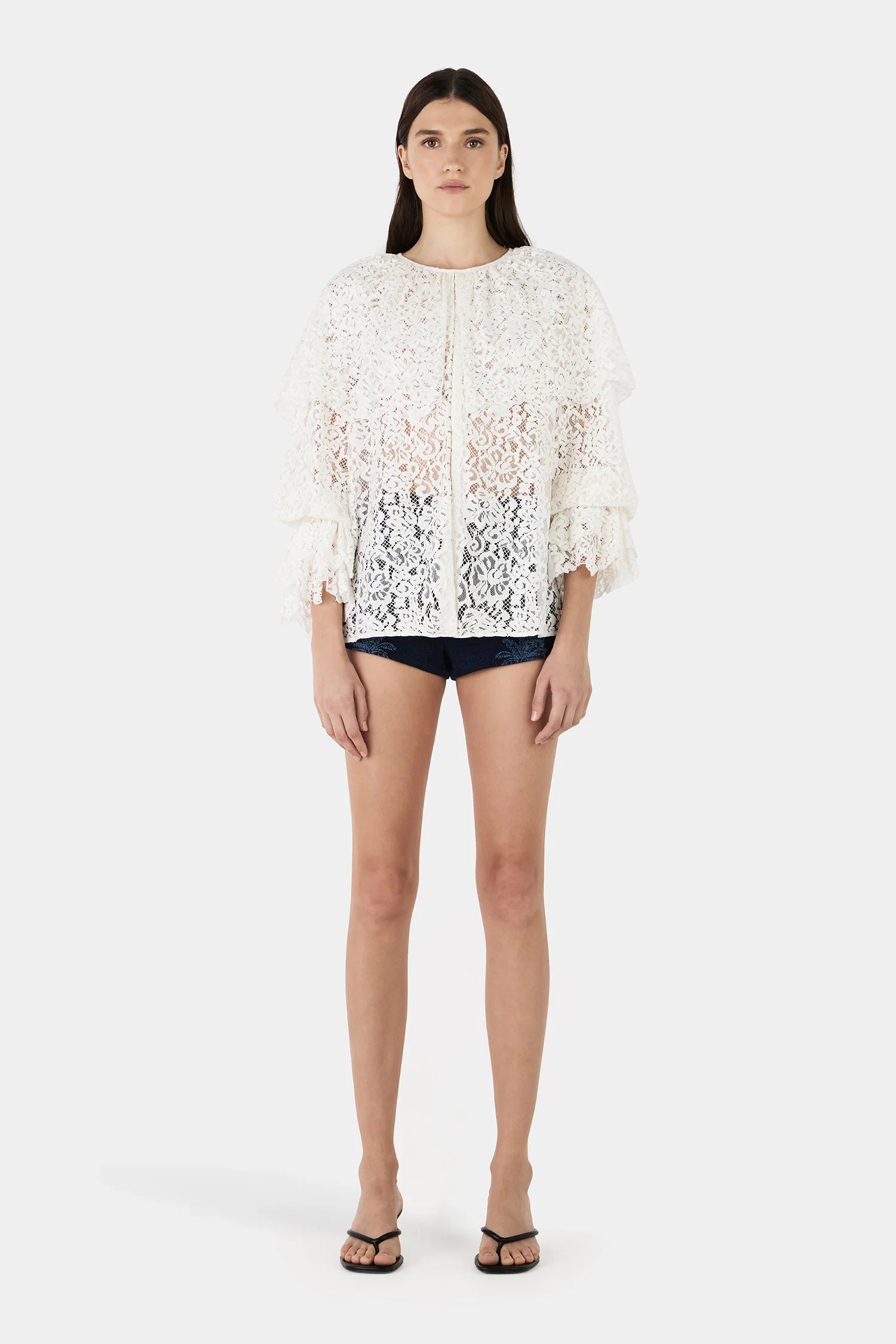 Hansen & Gretel | Aria Lace Blouse - Ivory