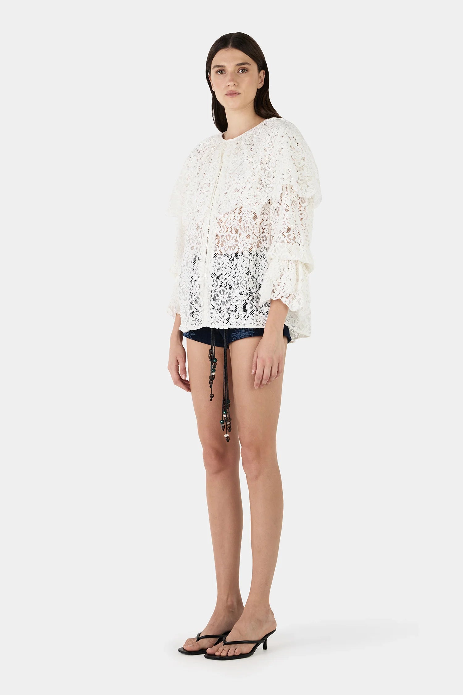 Hansen & Gretel | Aria Lace Blouse - Ivory