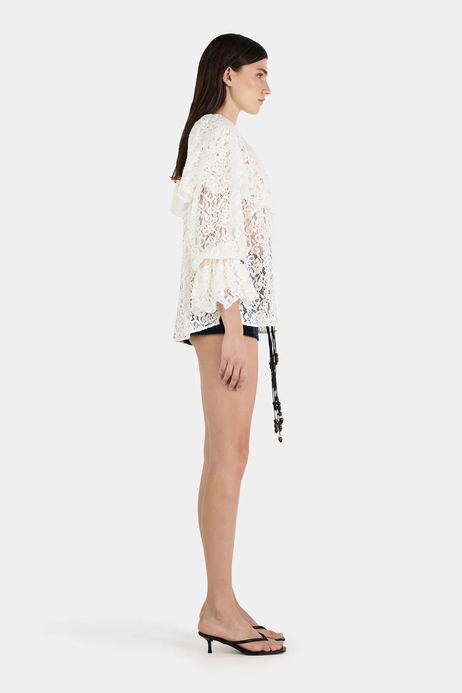 Hansen & Gretel | Aria Lace Blouse - Ivory