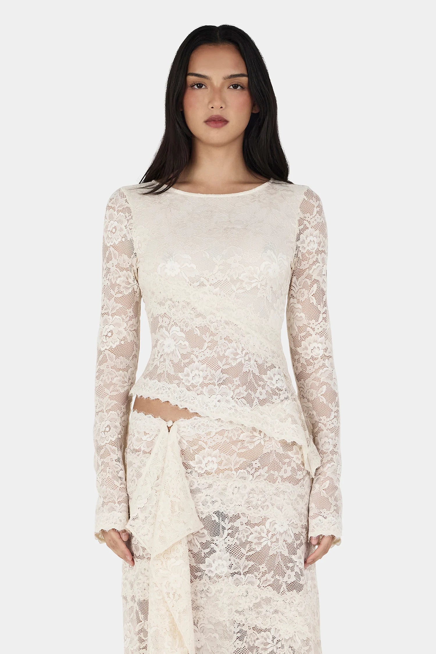 Ownley | Avery Top - Ivory