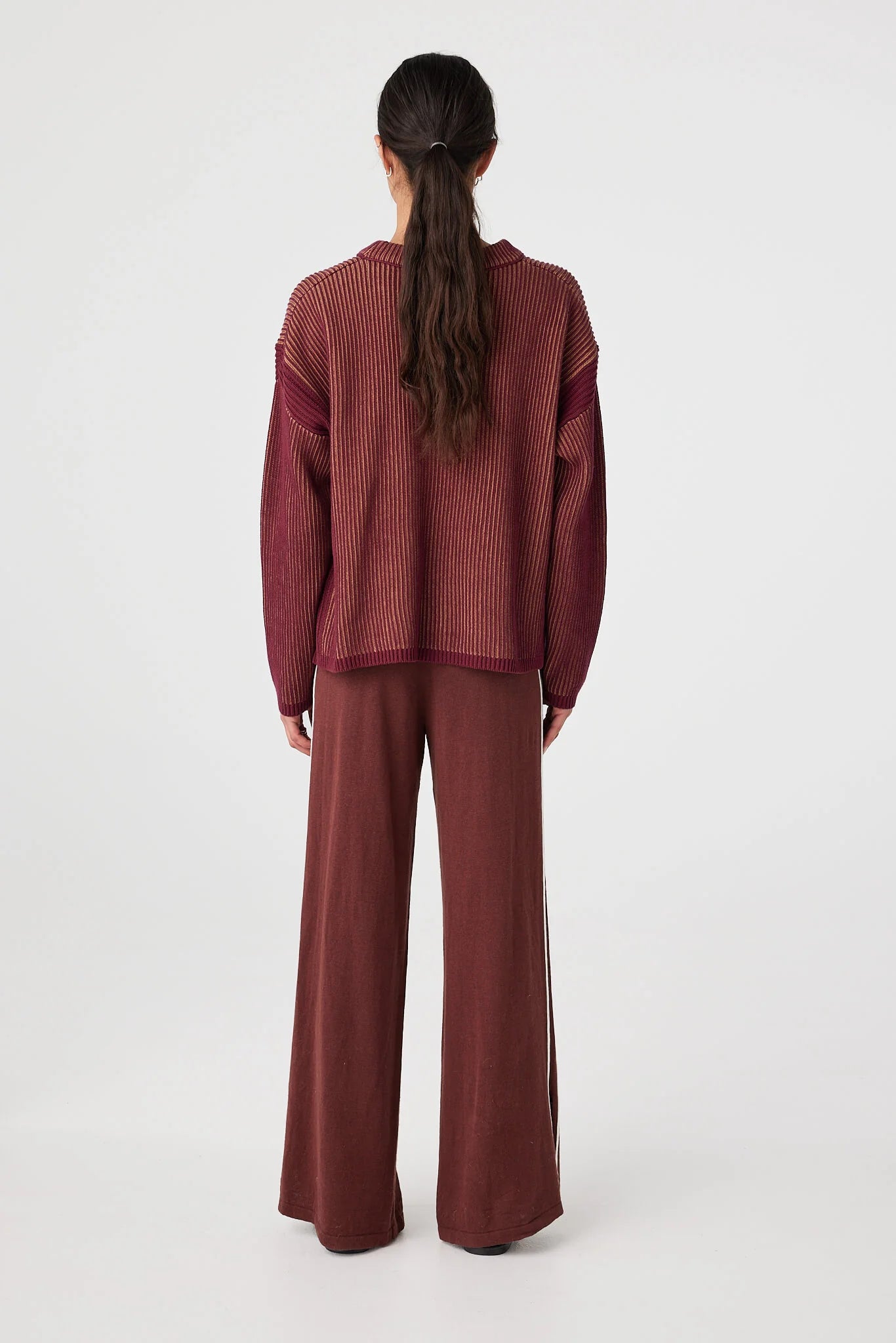 Arcaa Movement | Josie Sweater - Merlot & Pecan