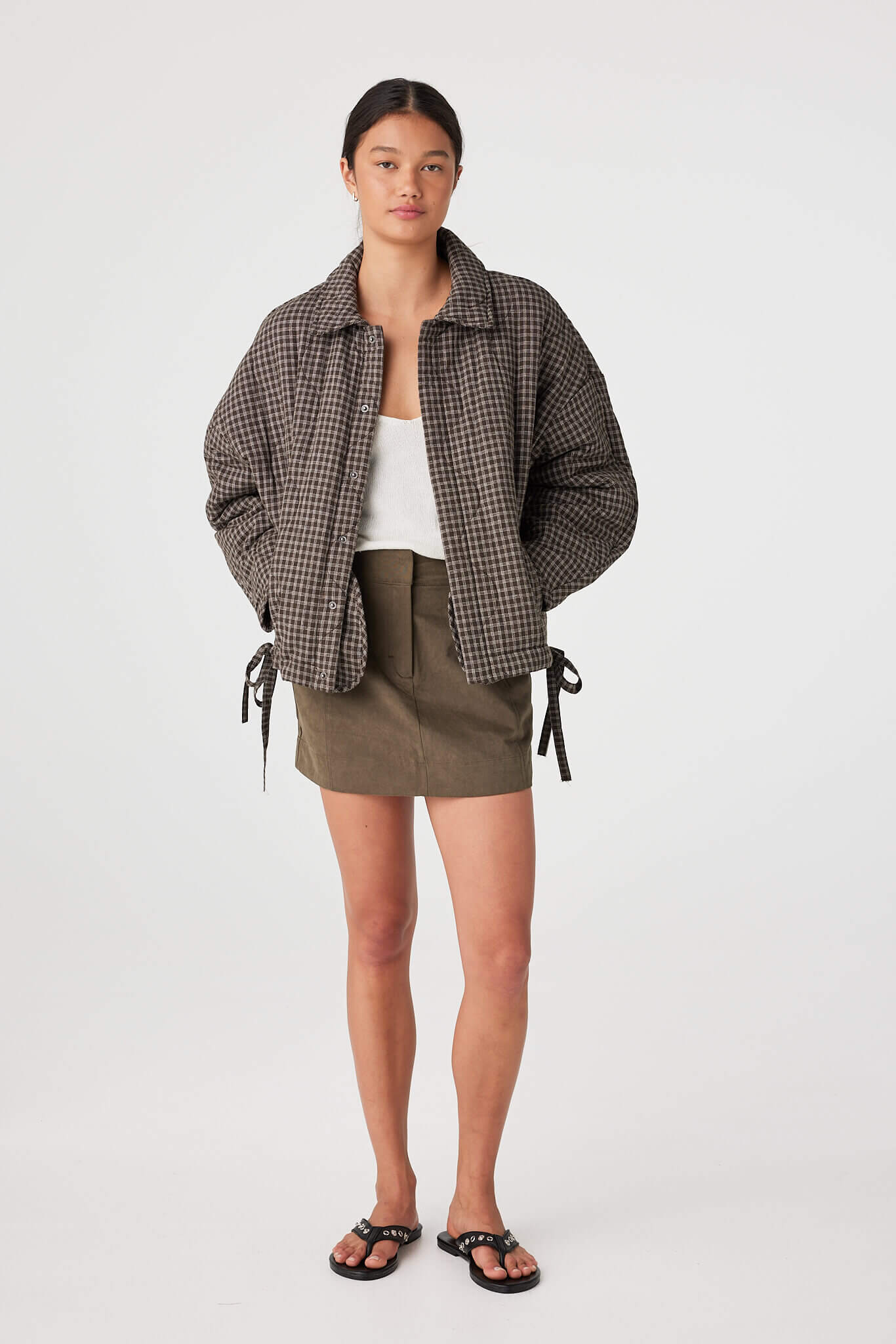 Arcaa Movement | Matteo Jacket - Espresso Check