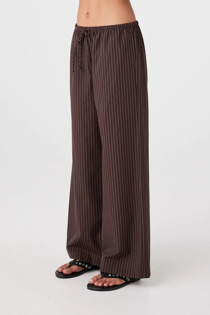 Arcaa Movement | Rae Pants - Espresso Stripe