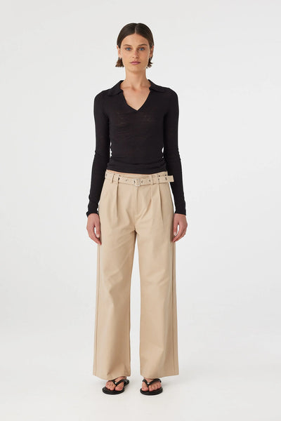 Arcaa Movement | Mae Long Sleeve Top - Black
