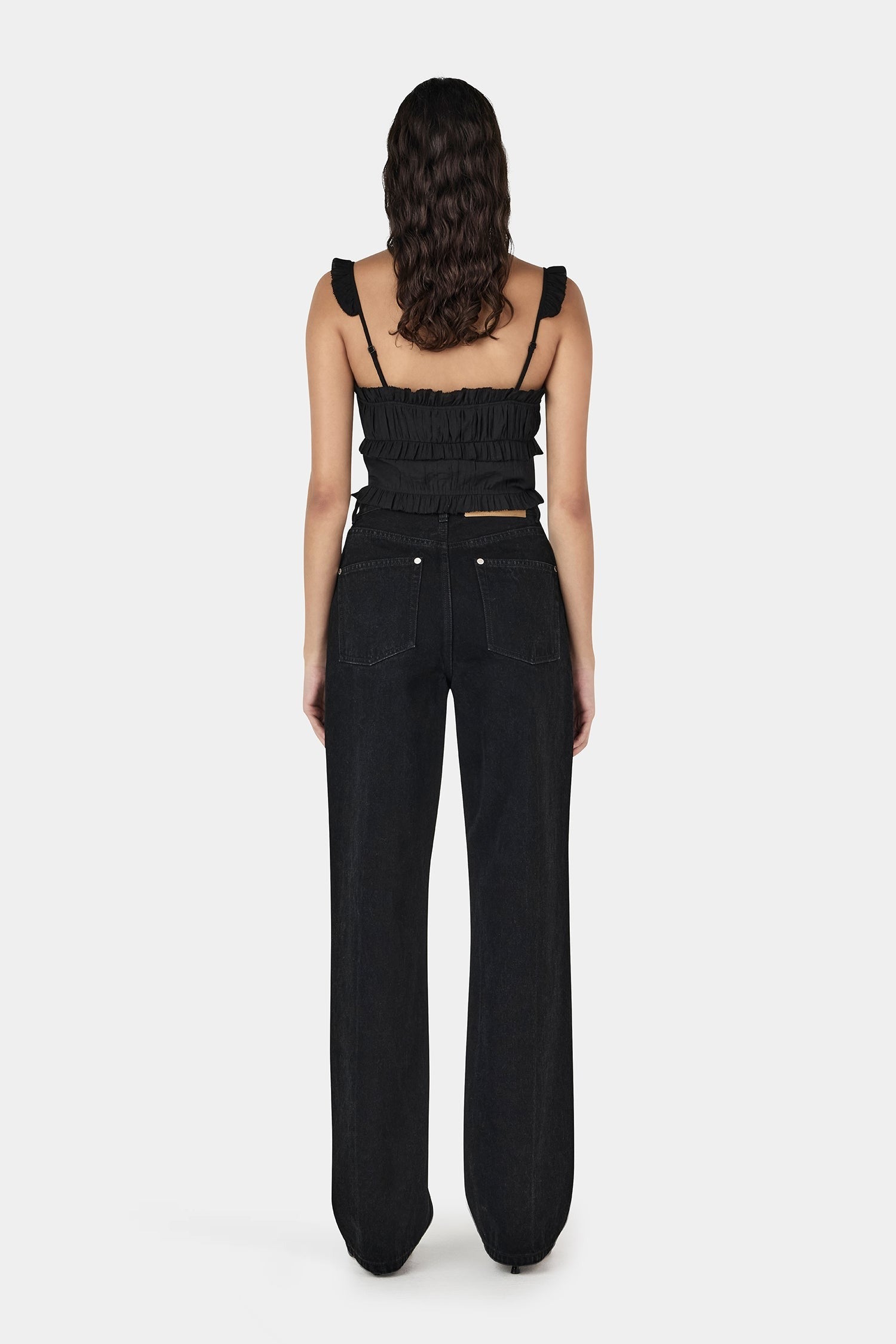 Hansen & Gretel | Ryan Straight Jean - Black
