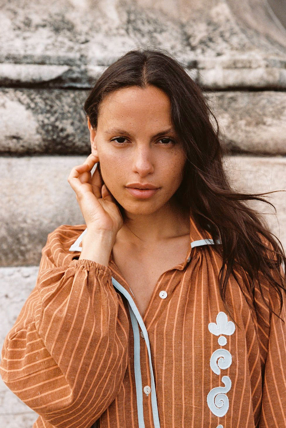 Kinga Csilla | Bello Swirl Cupio Shirt Dress