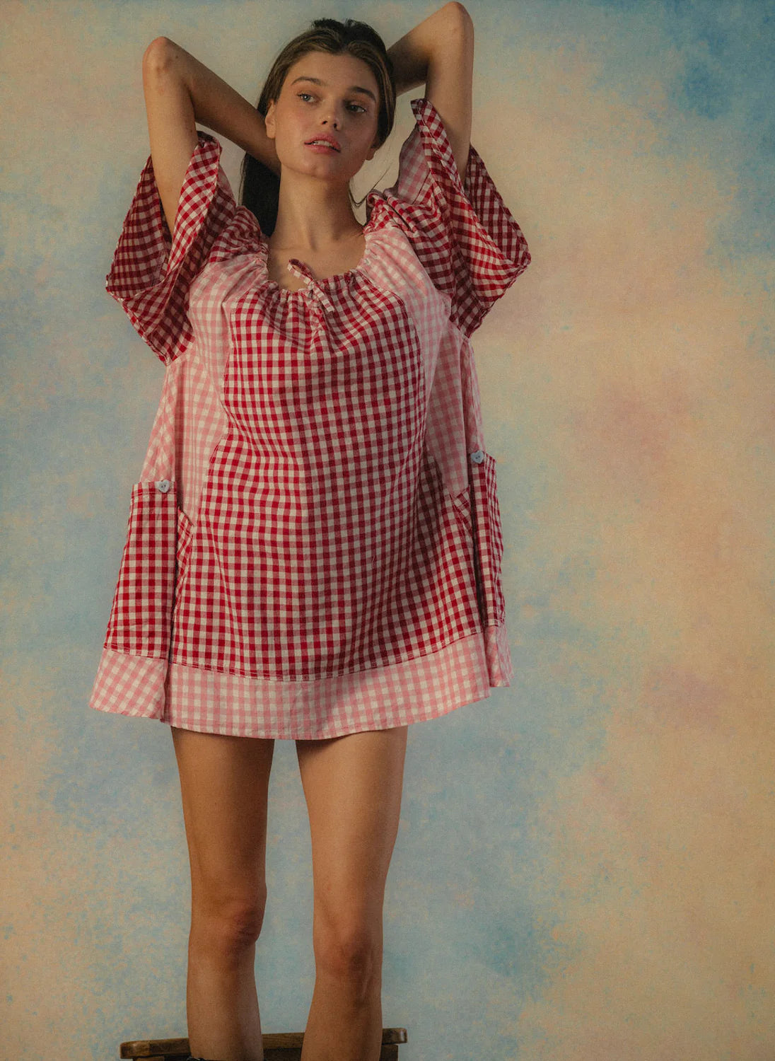 Ciao Ciao Vacation | Bloom Check Dress