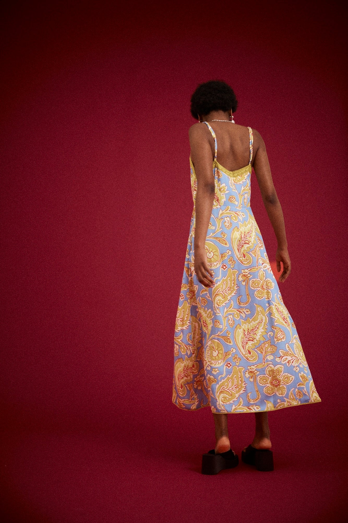 Kinga Csilla | Blue Miller Malter Dress