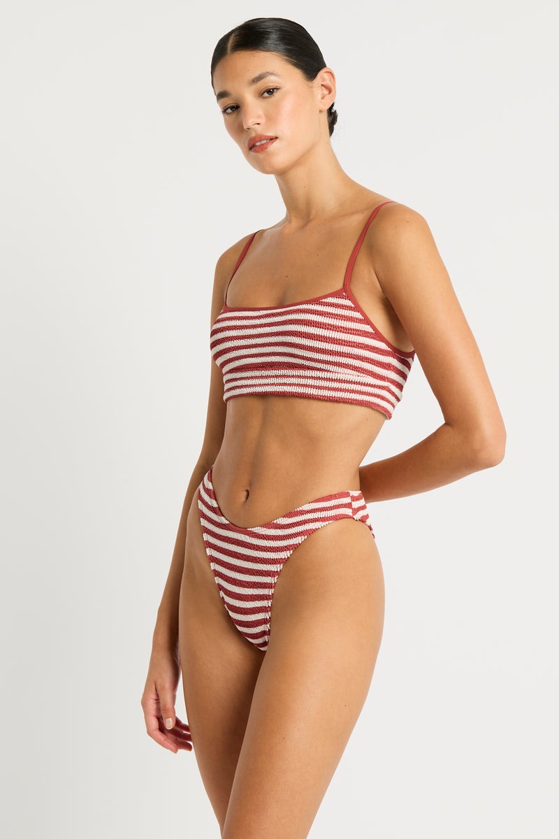 Bond-Eye | Christy Brief - Rooibos Stripe