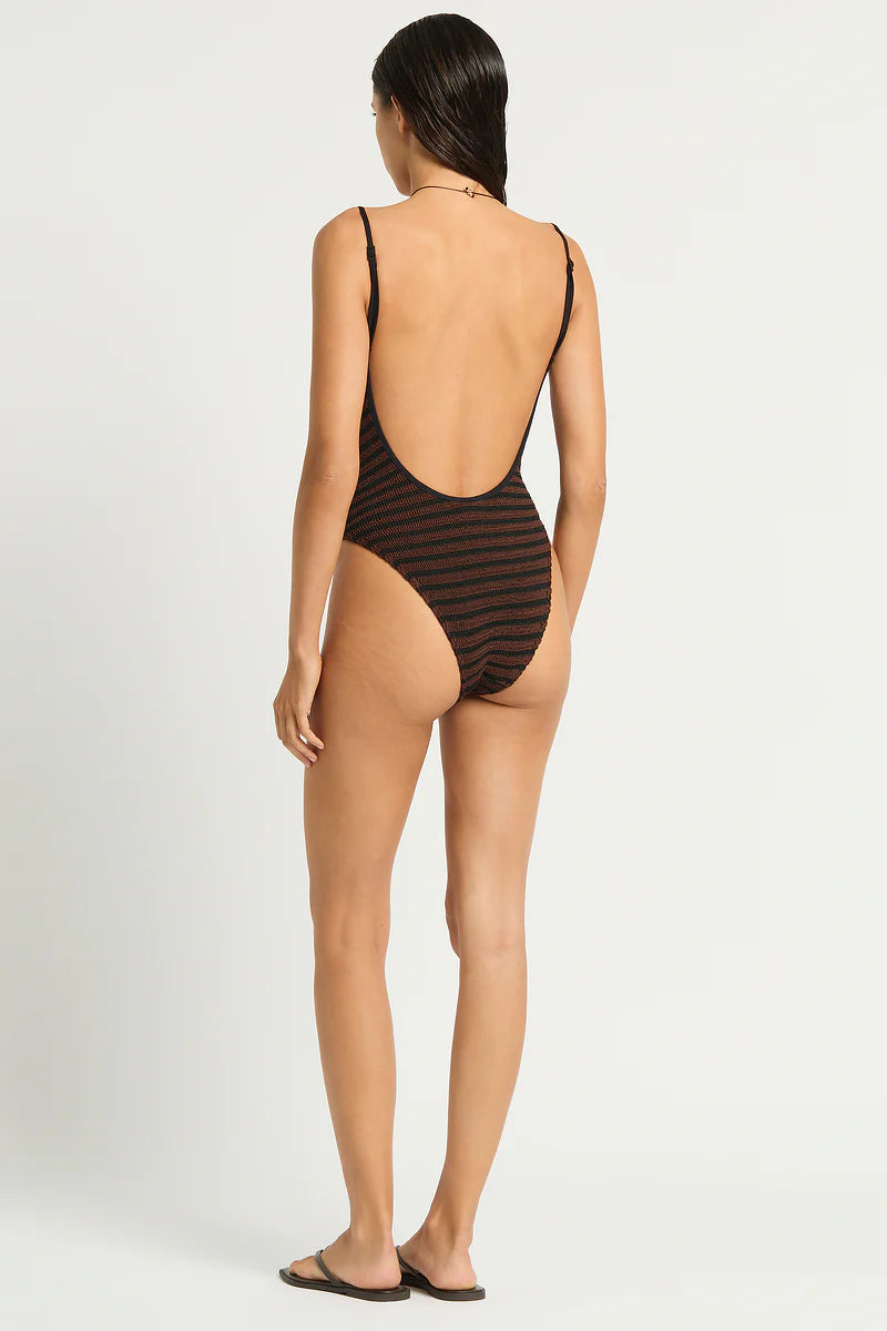 Bond-Eye | Low Palace 1 Piece - Carob / Black