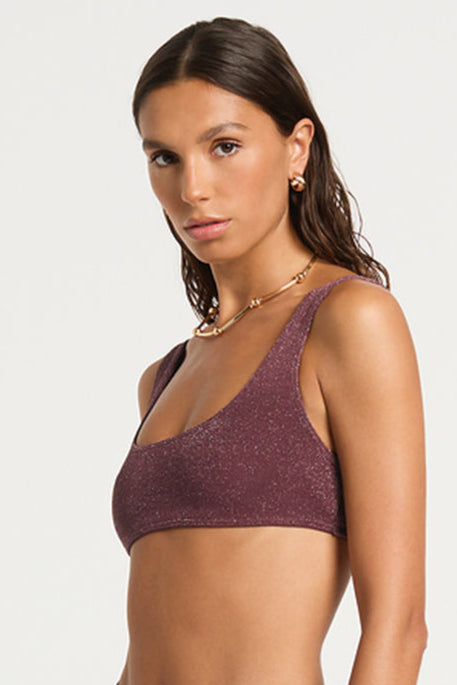 Bond-Eye | Malibu 2.0 Crop - Amarena Lurex