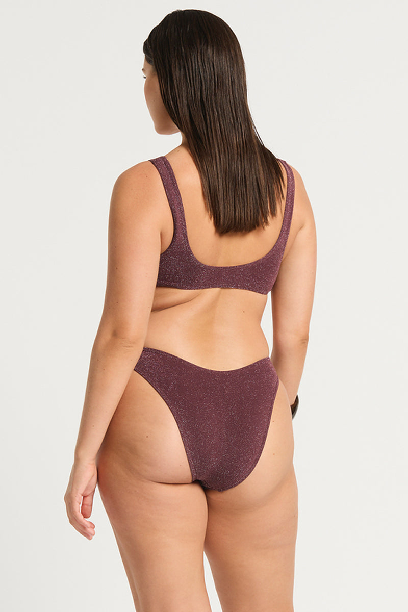 Bond-Eye | Malibu 2.0 Crop - Amarena Lurex