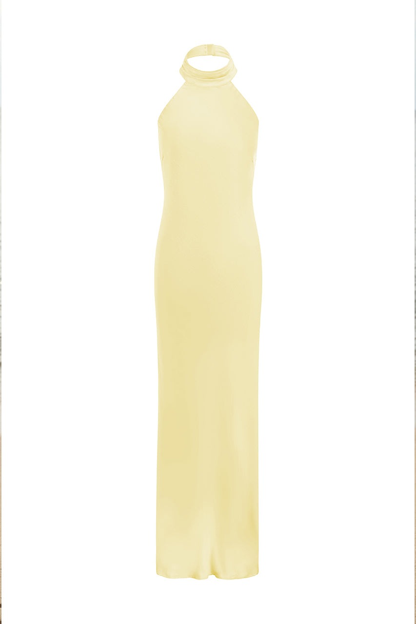 Runaway The Label | Brigitte Maxi Dress - Lemon