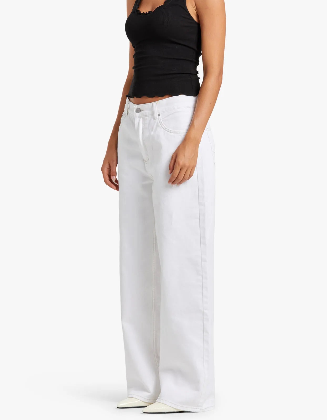 Bayse Brand | Perry Denim - Geisha White