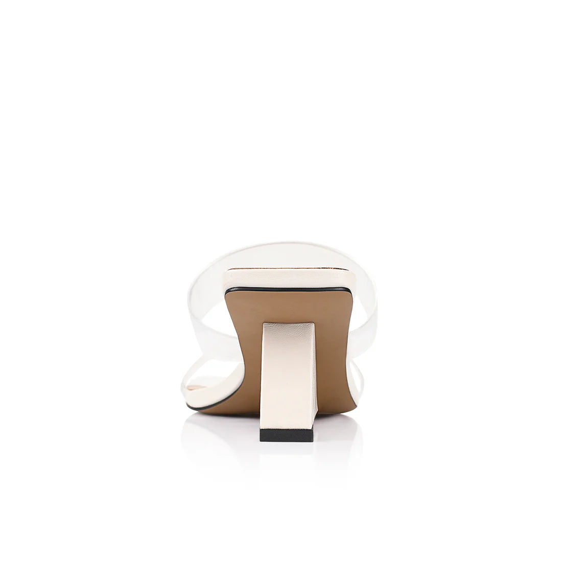 Lana Wilkinson | Bambi Wedge Ivory Leather