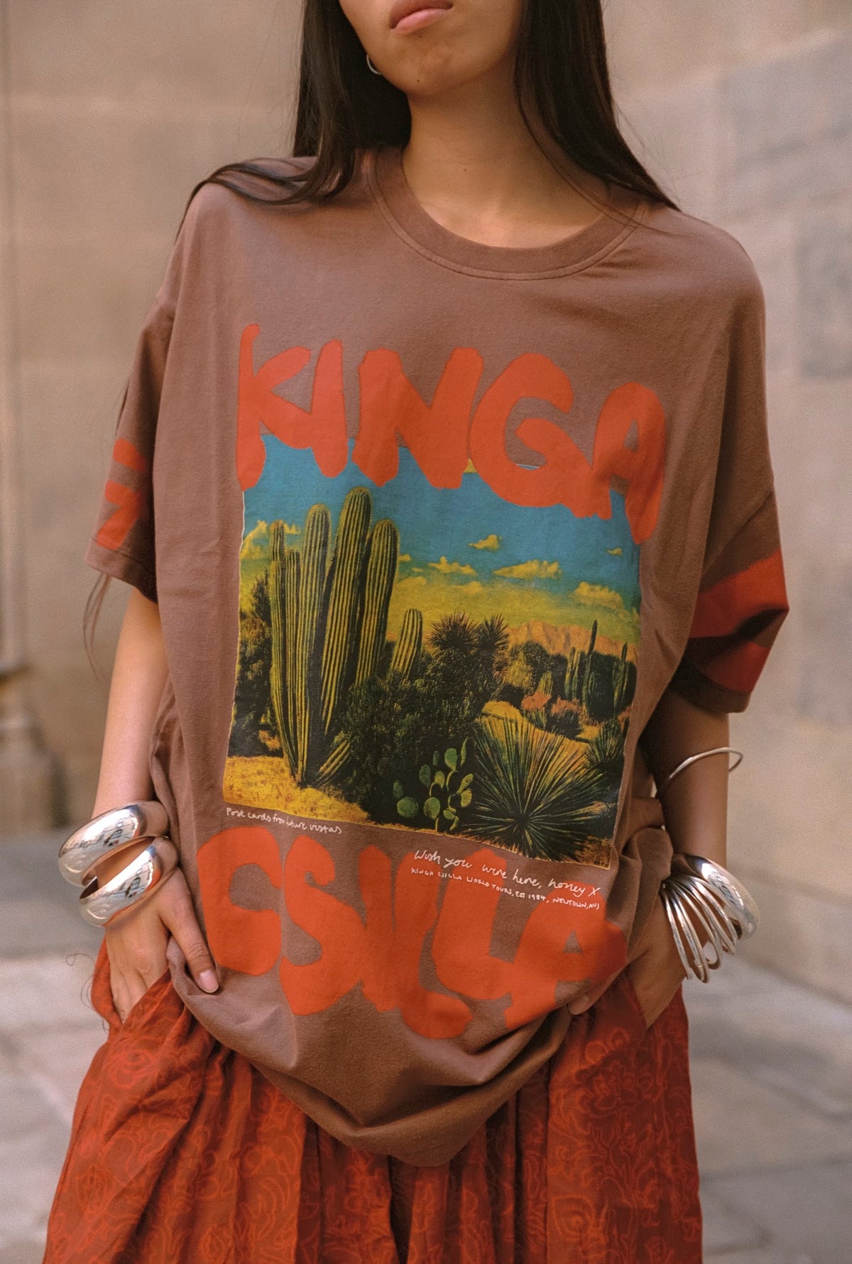 Kinga Csilla | Red Cactus OG Tee