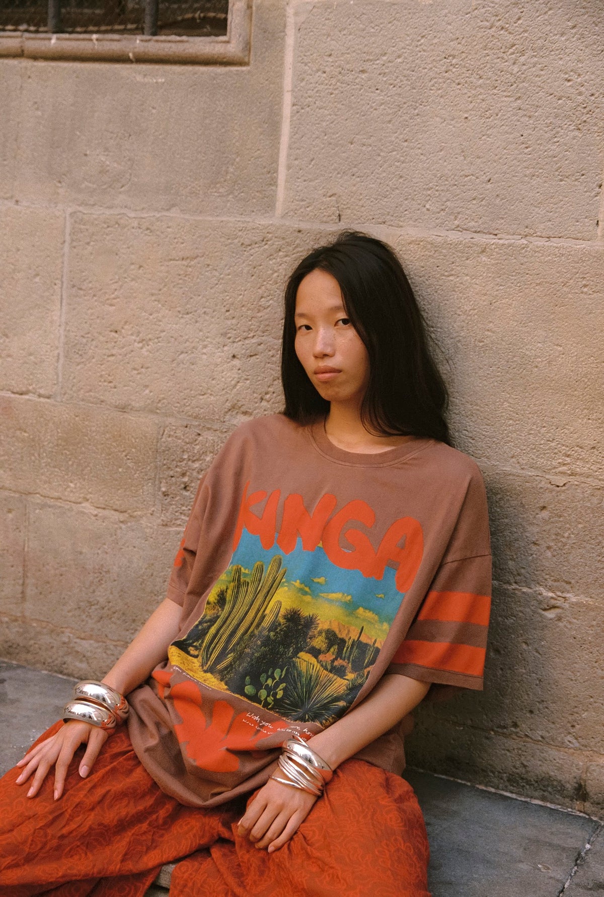 Kinga Csilla | Red Cactus OG Tee