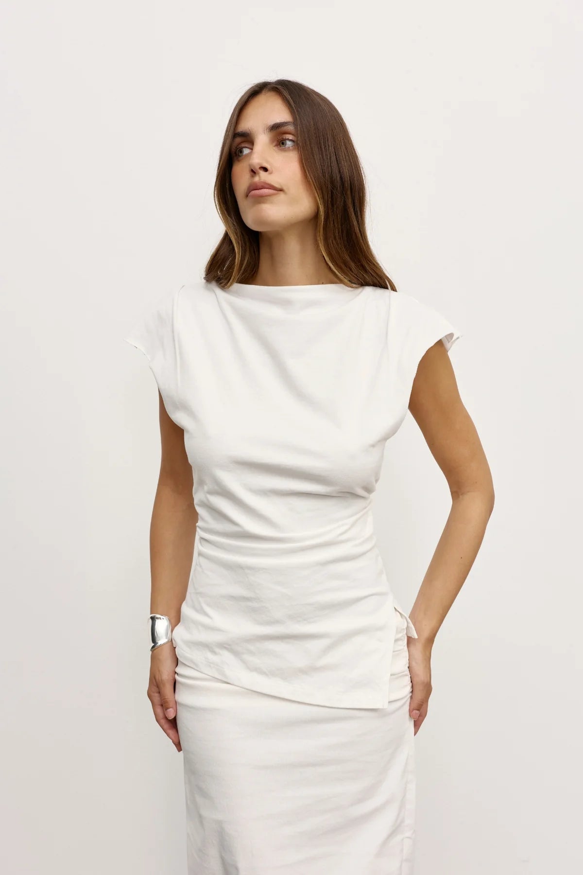 Bayse Brand | Liana Top - White