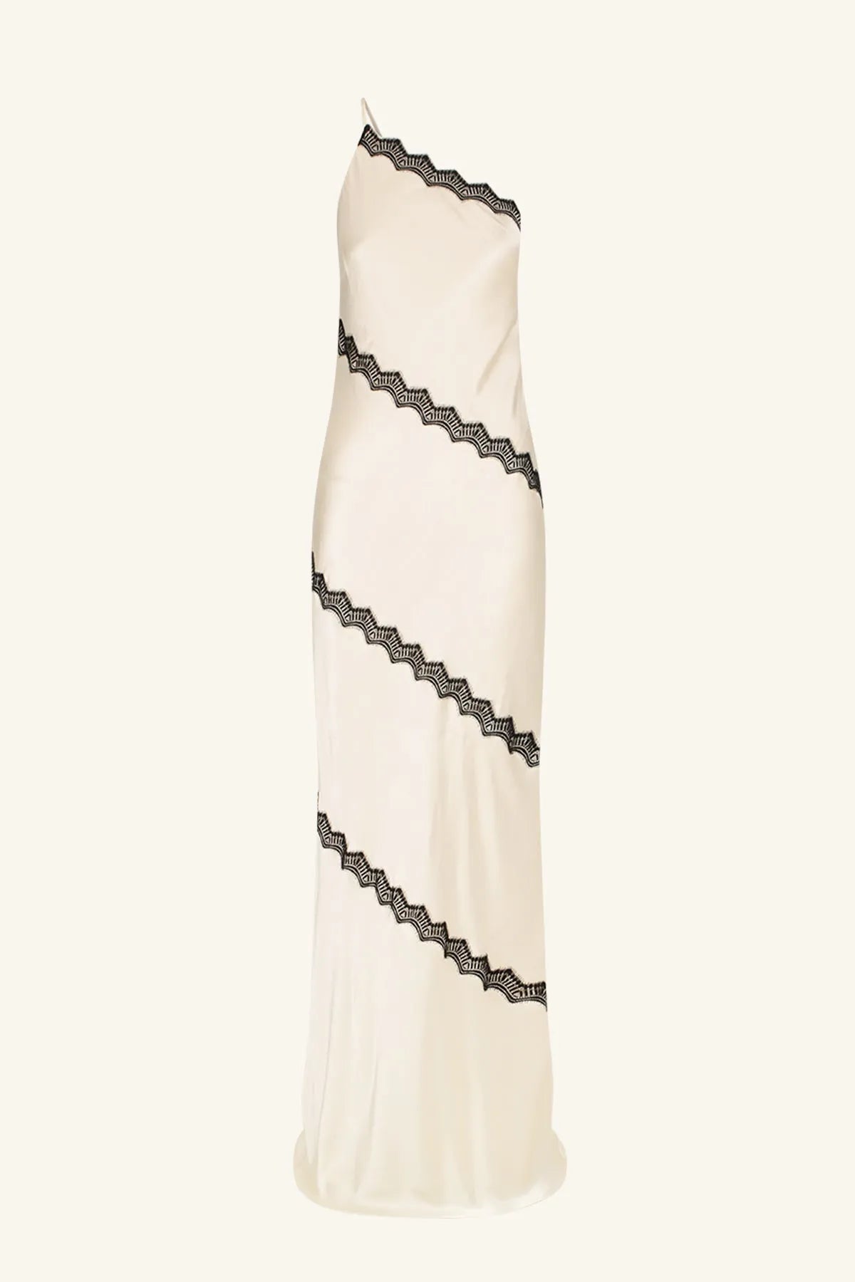 Shona Joy | Camille Lace Asymmetrical Maxi Dress