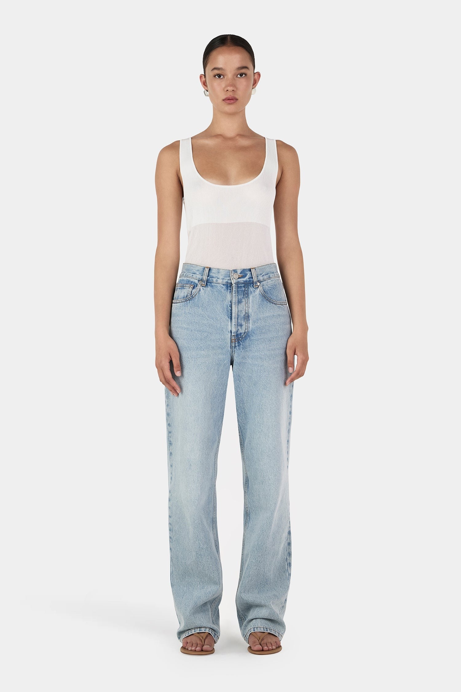 Hansen & Gretel | Ryan Straight Jean - Classic Blue