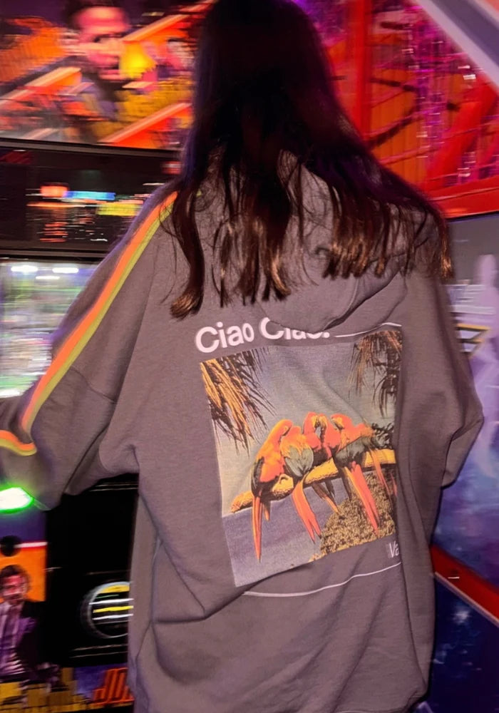 Ciao Ciao Vacation | Parrot Tango Hoodie