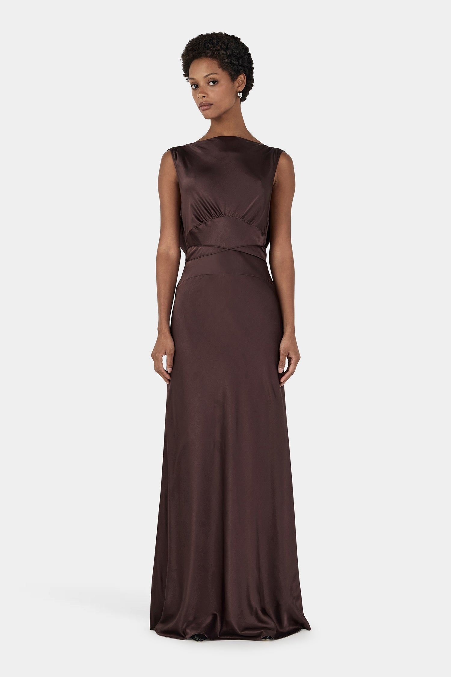 Hansen & Gretel | Clara Bias Dress - Cognac